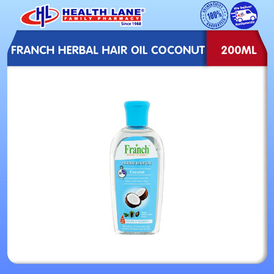FRANCH HERBAL HAIR OIL COCONUT (200ML)